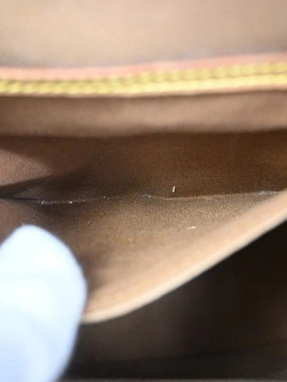 LOUIS VUITTON Montsouris MM Backpack Bag Monogram Leather Brown M51136 15ZA330 - Picture 13 of 16
